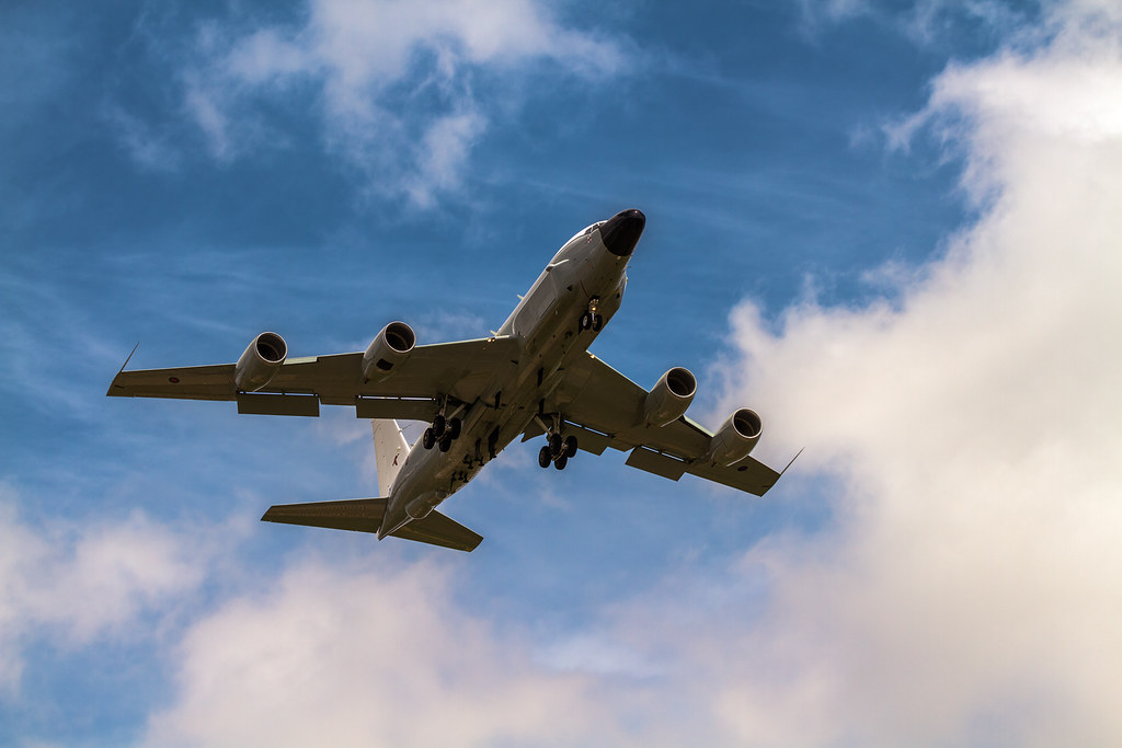 RC-135 aircraft supporting national security missions